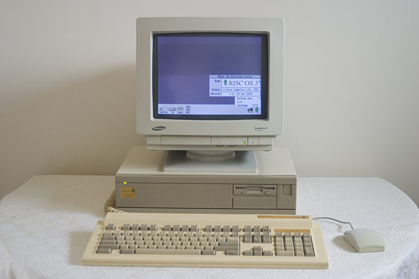The Acorn A5000 after being repaired