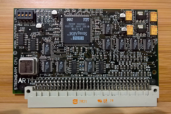 StrongARM 200MHz processor board for the RiscPC