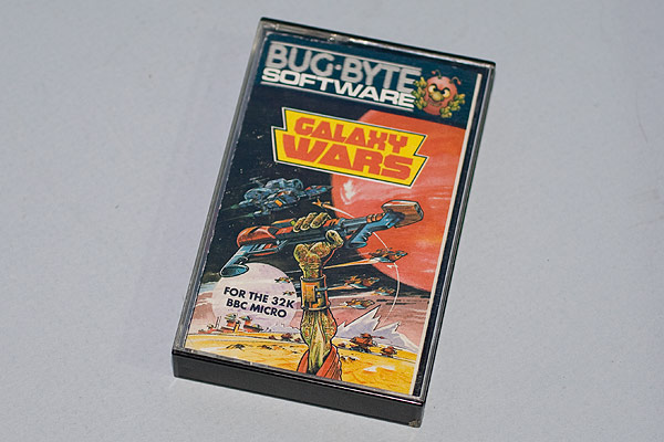 Galaxy Wars cassette case