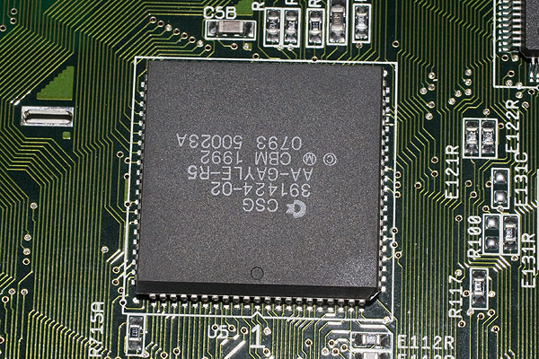 The Gayle chip on the Amiga A1200 motherboard