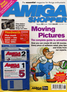 Amiga Shopper Iss 63 Front Cover