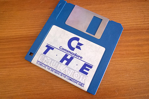 The Emulator 3.5" floppy disk