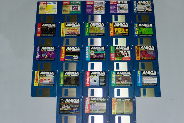 Amiga Format Cover Disks 60-71