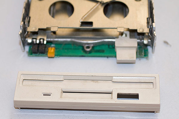 The A3000 floppy disc drive