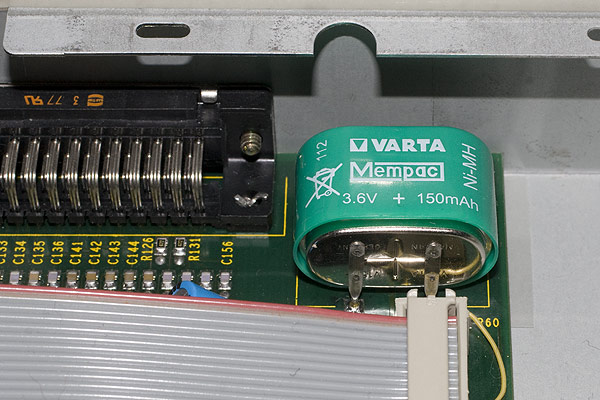 A Varta MemPac 3V6 150H rechargeable battery