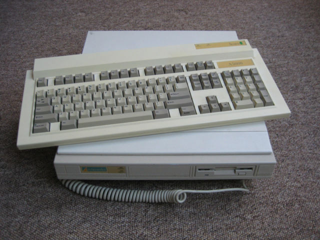 Archimedes A410/1 with an 8MB RAM expansion