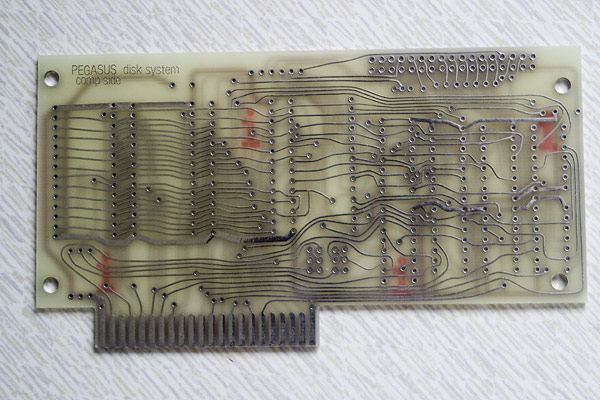 The Slogger Pegasus board without any components on it
