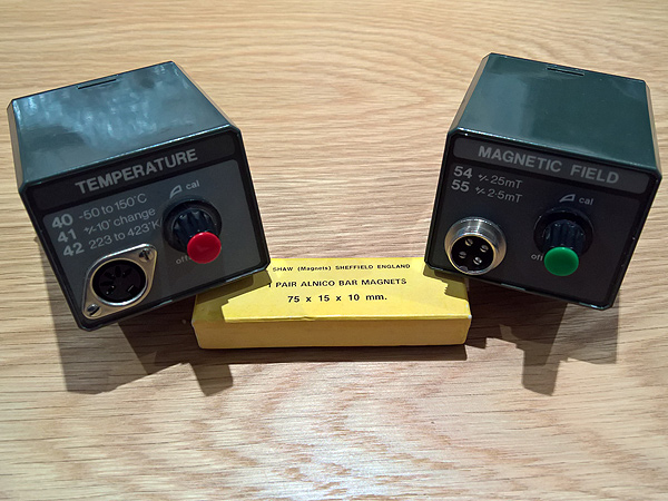 VELA Temperature and Magnetic field sensor adaptors