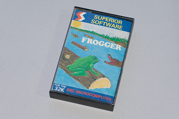 Frogger cassette case
