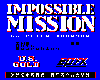 Impossible Mission screenshot