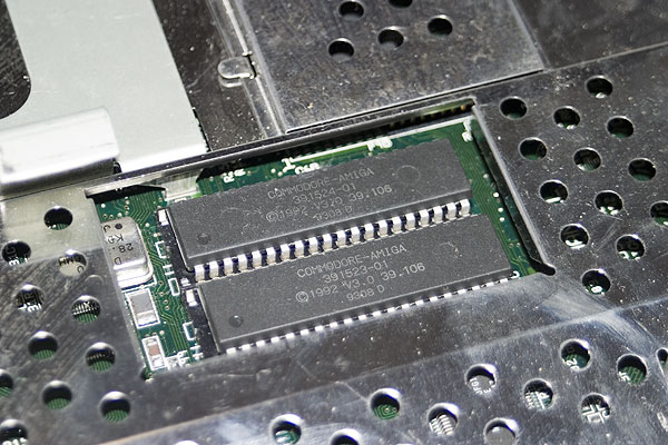 The Amiga Kickstart 3.0 ROMs as fitted to the A1200