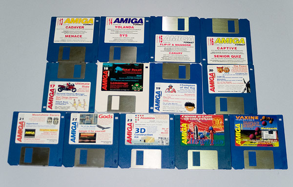 Amiga Format Coverdisks 13-24